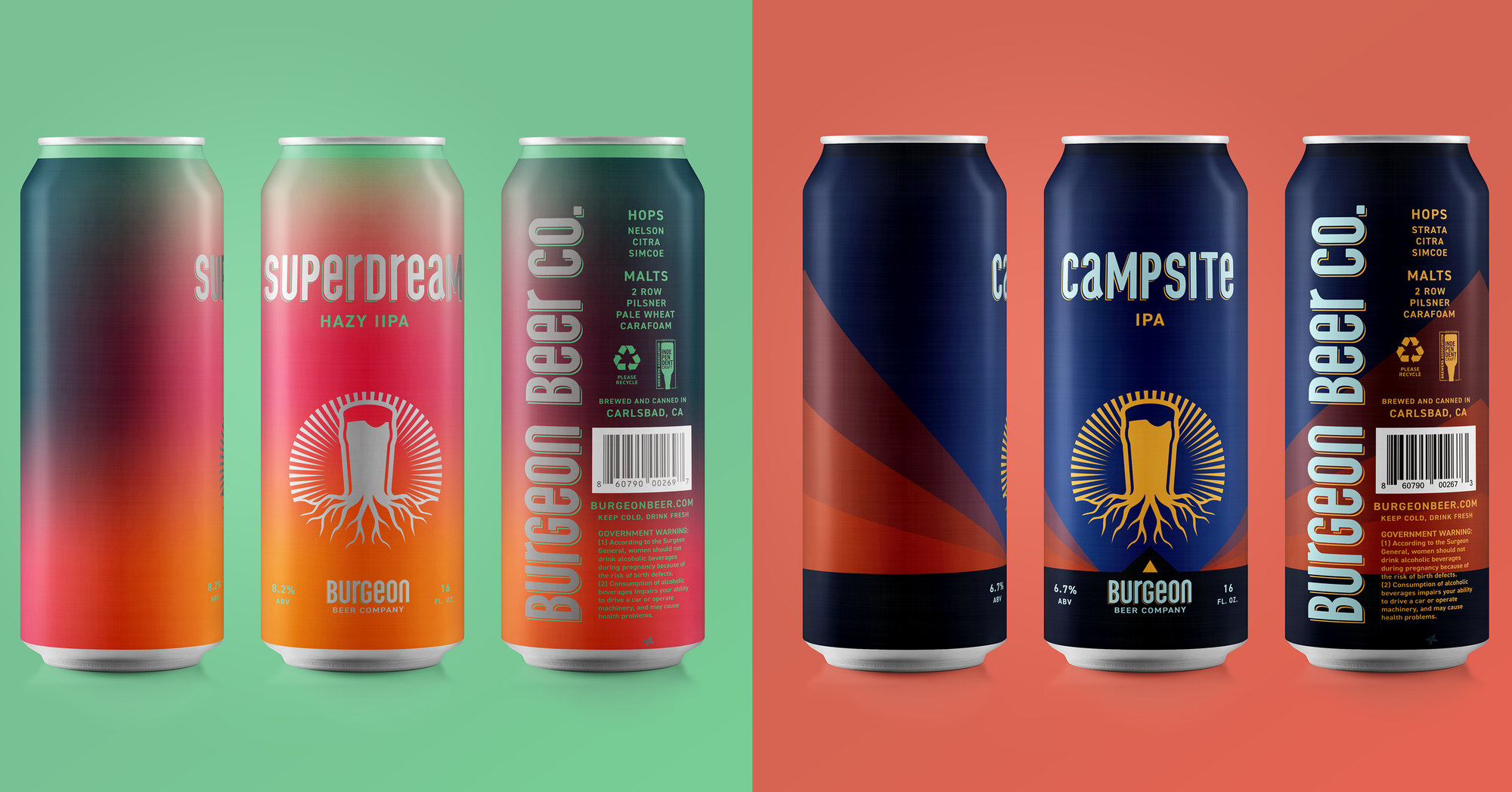 Double Can Release: Superdream Hazy DIPA & Campsite IPA