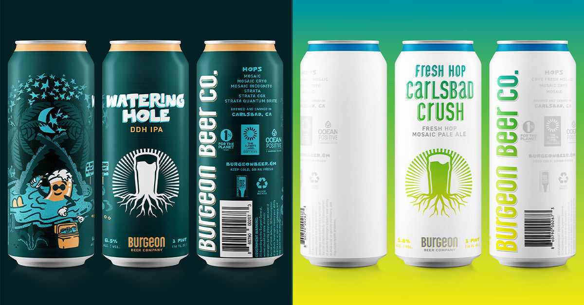Double Can Release: Watering Hole & Fresh Hop Carlsbad Crush