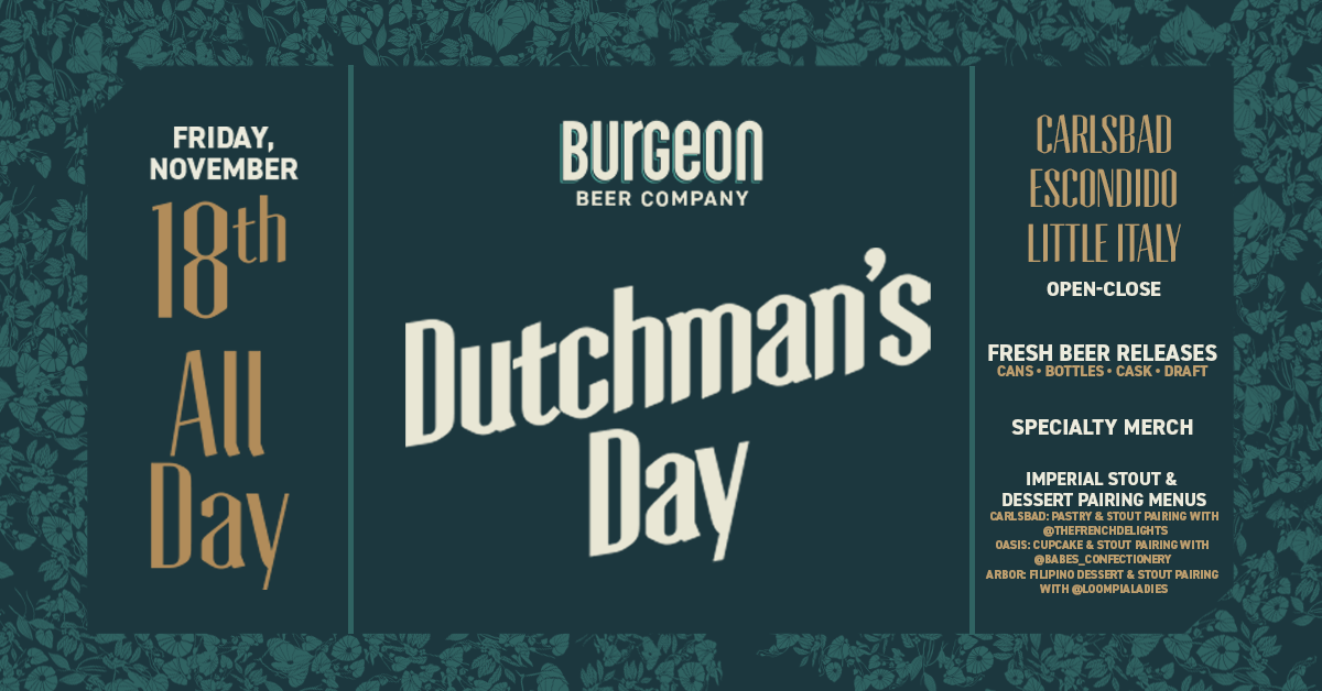 Dutchman's Day & Double Dutchman's Release!