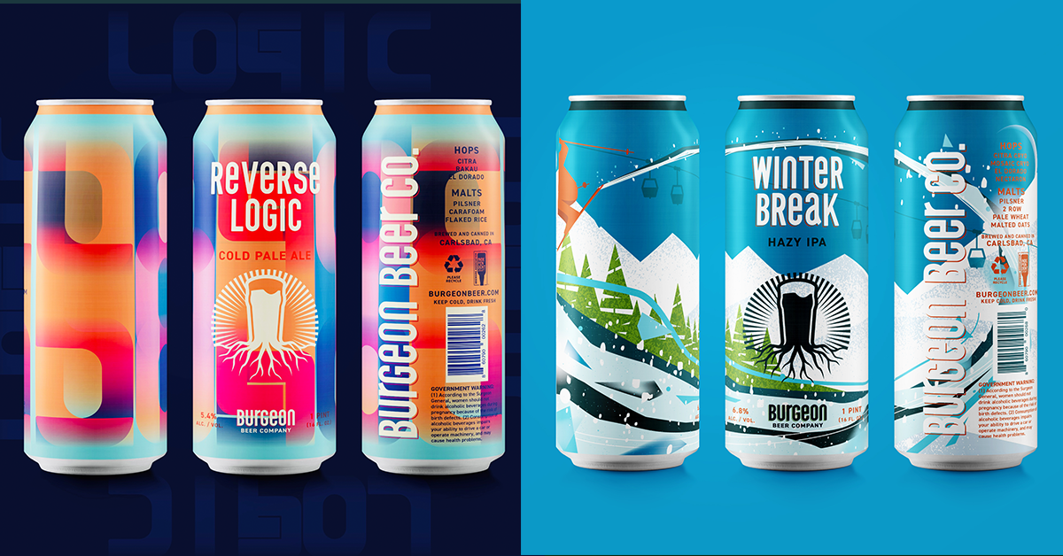 Double Can Release: Reverse Logic Cold Pale Ale &amp; Winter Break 