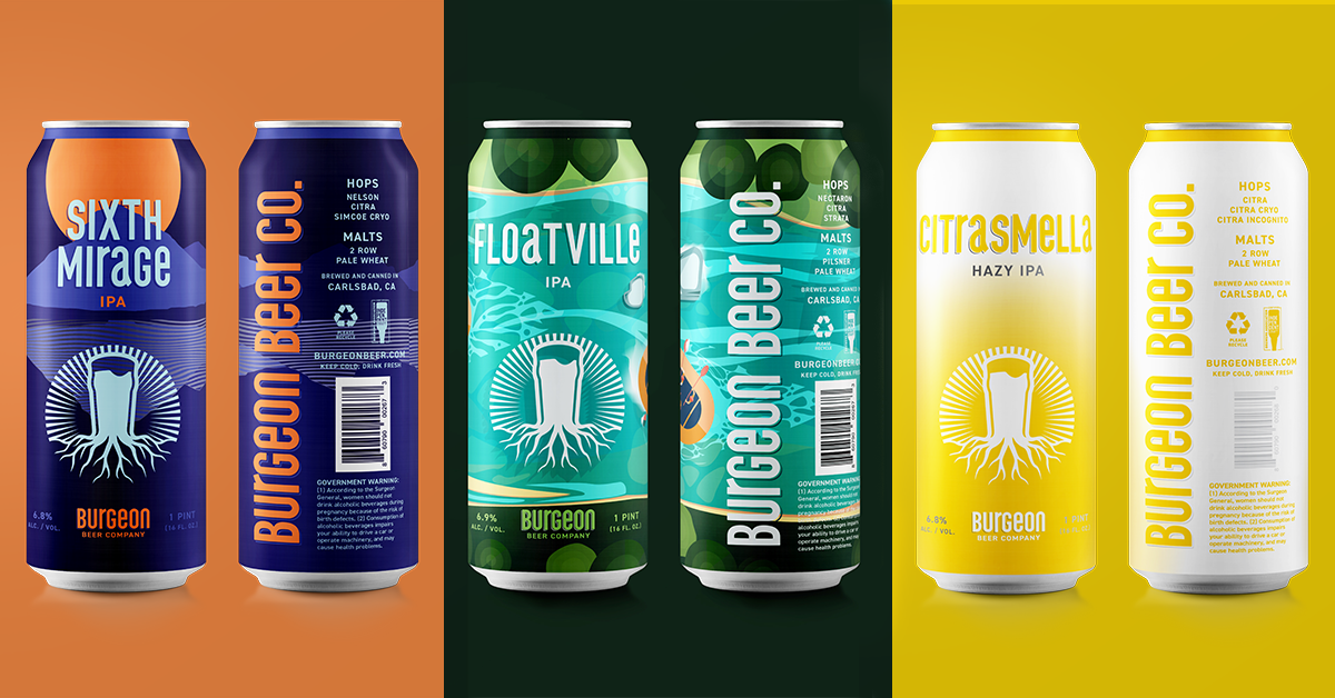 Triple Can Release: Citrasmella Hazy IPA, Floatville IPA, & Sixth Mirage IPA!