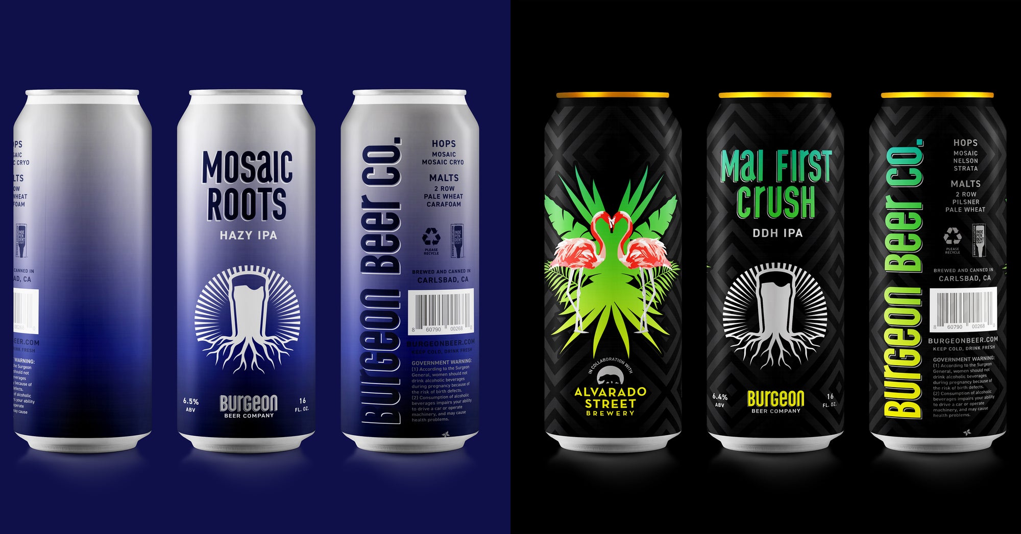 Online Pre-Sale: Mosaic Roots Hazy IPA & Mai First Crush DDH IPA