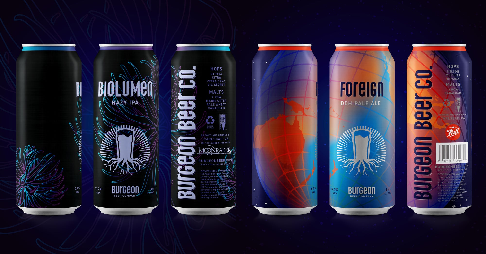 ONLINE PRE-SALE & DOUBLE CAN RELEASE: Biolumen Hazy IPA and Foreign DDH Pale Ale