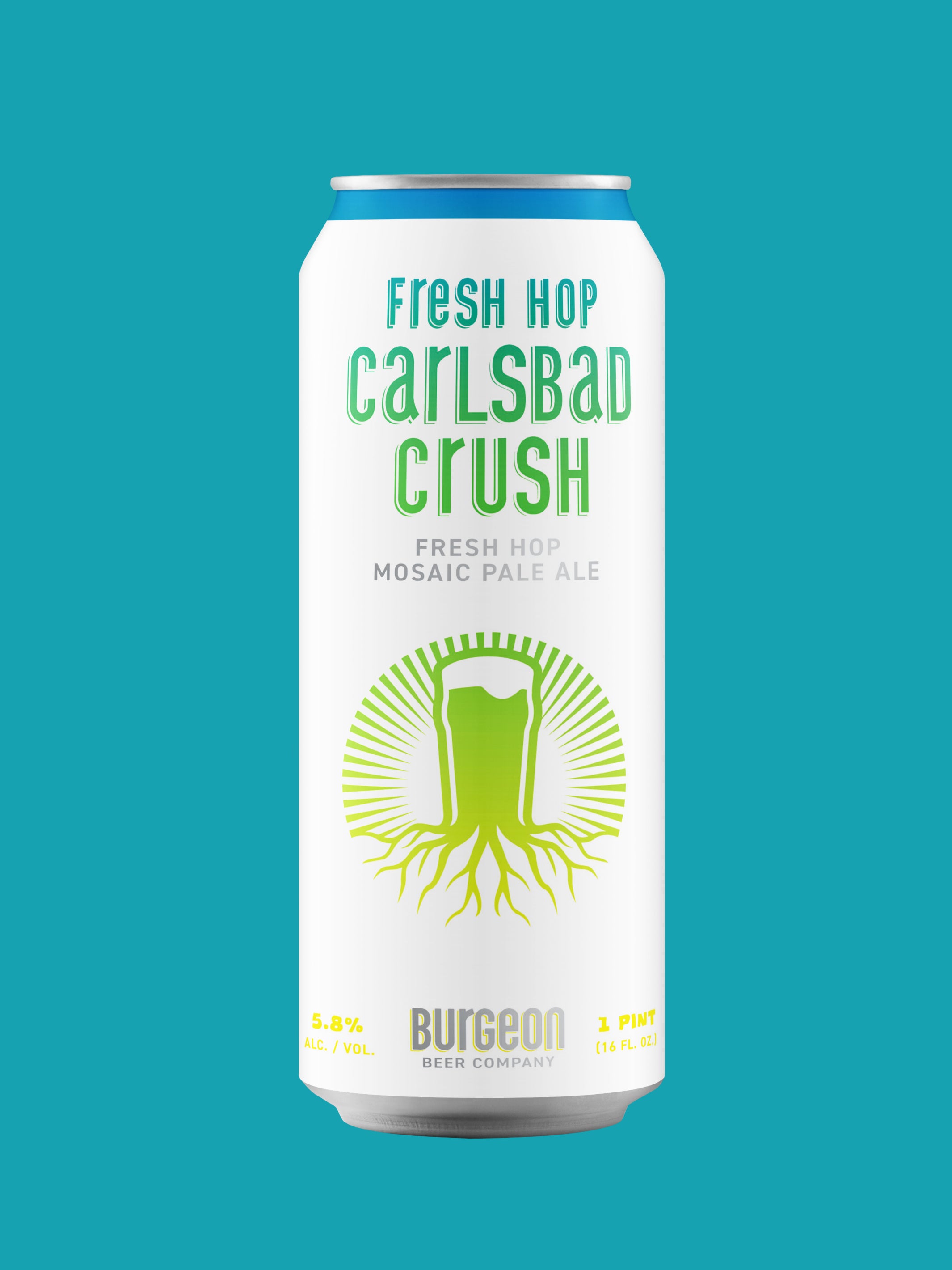 Fresh Hop Carlsbad Crush Fresh Hop Mosaic Pale Ale - 4 Pack