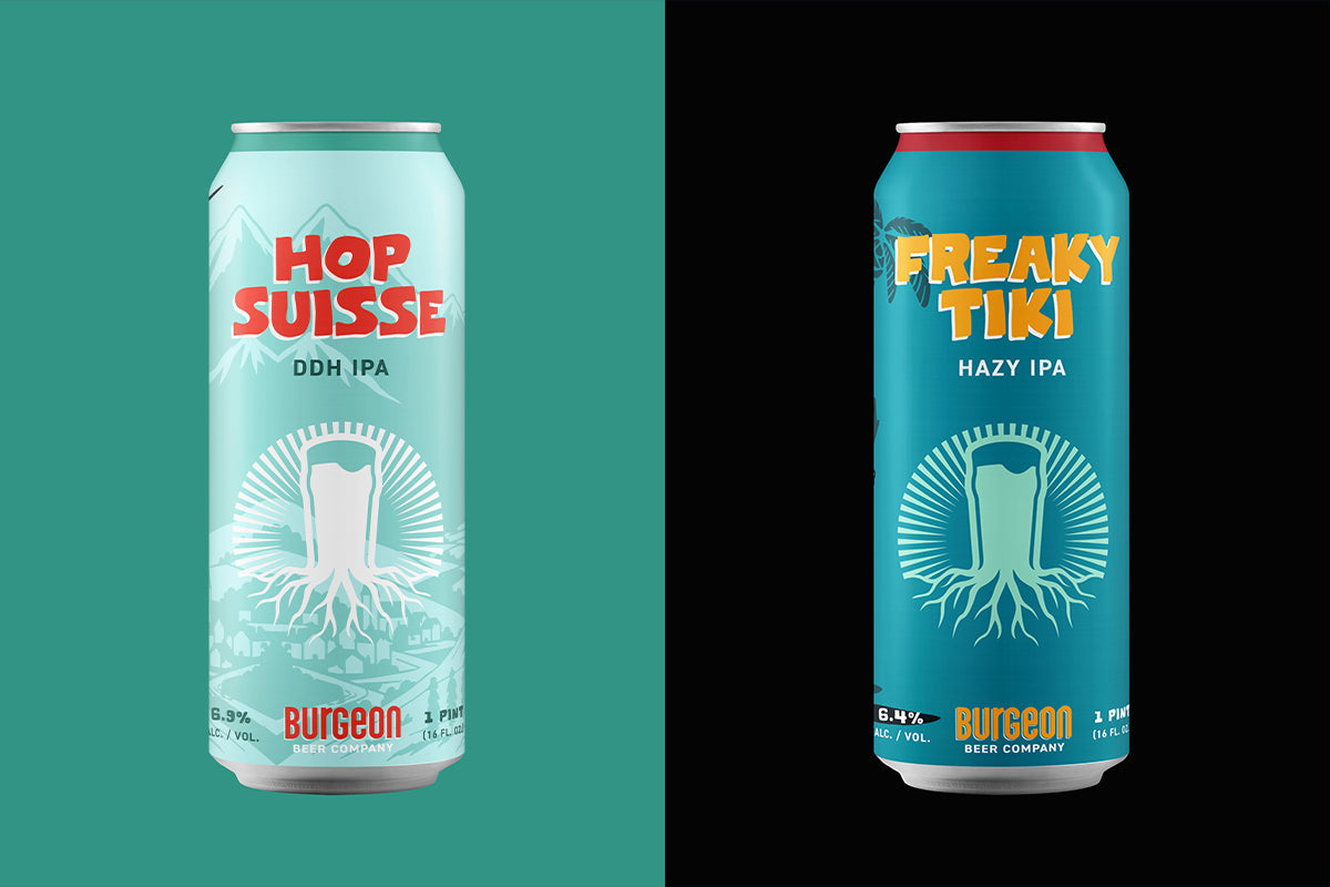 Double Can Release: Hop Suisse & Freaky Tiki