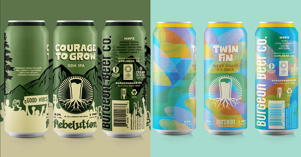 Double Can Release: Courage to Grow & Twin Fin