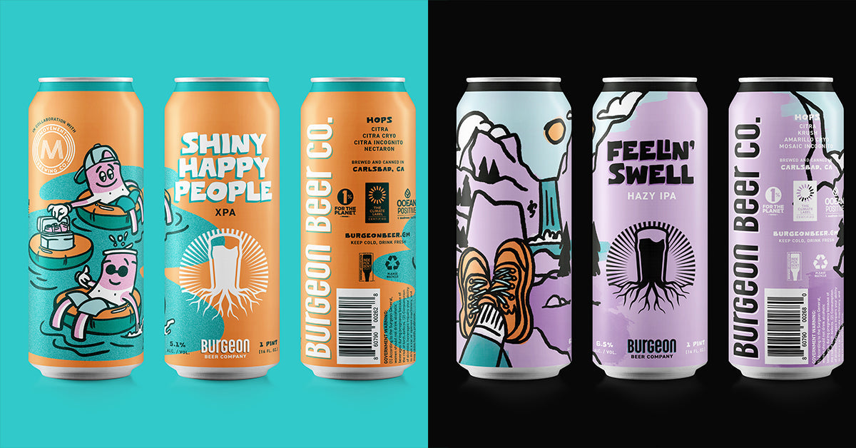 Double Can Release: Shiny Happy People & Feelin' Swell