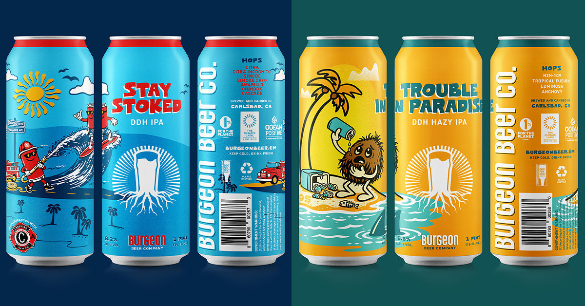 Double Can Release: Stay Stoked & Trouble In Paradise