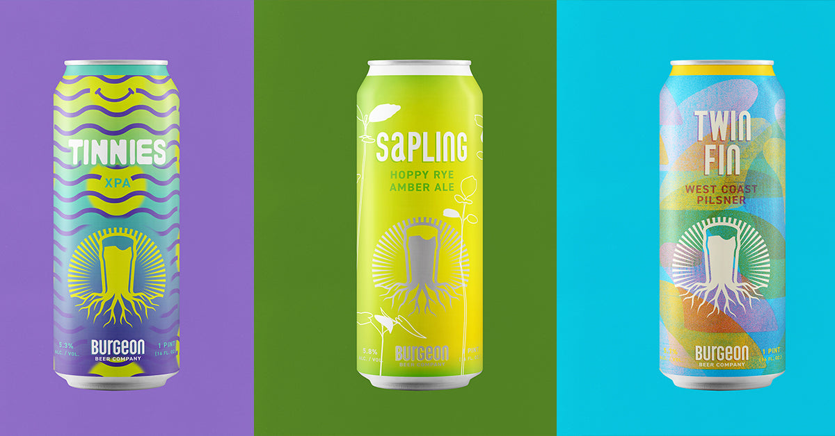 Triple Can Release: Tinnies, Sapling, & Twin Fin