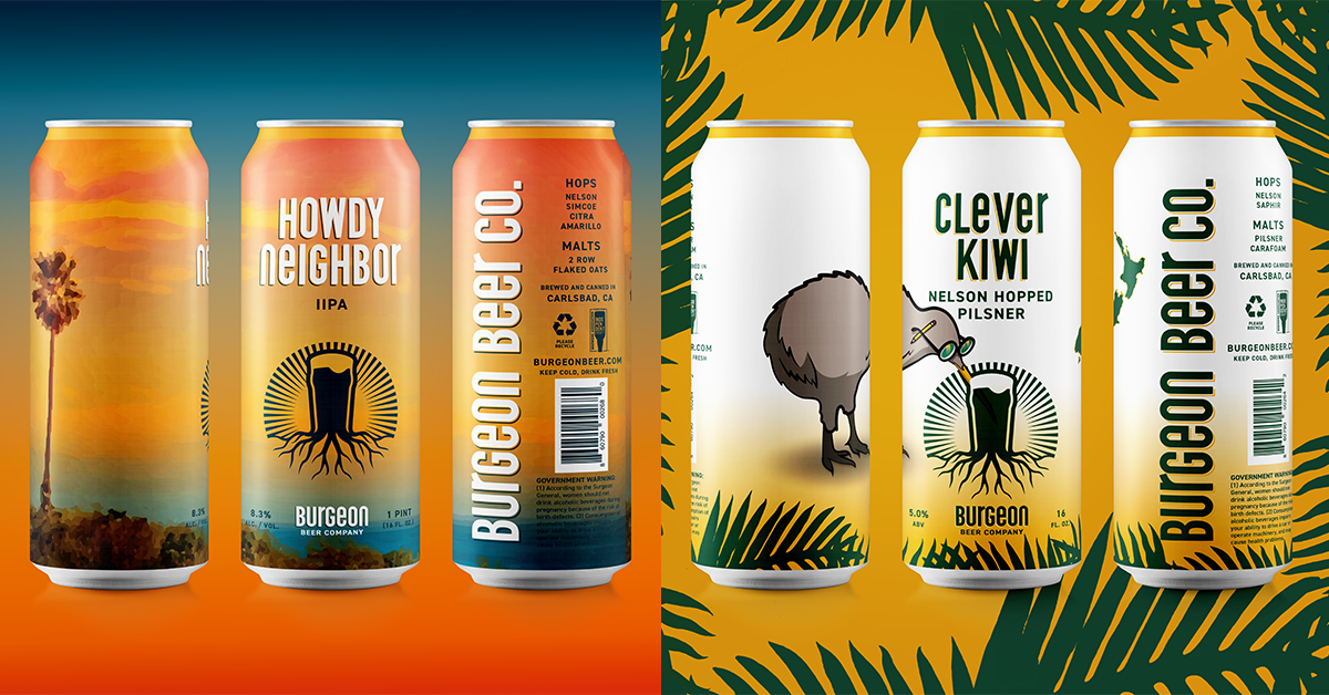 Double Can Release: Clever Kiwi & Howdy Neighbor!