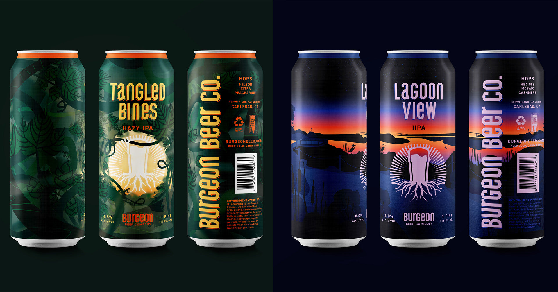 Double Can Release: Tangled Bines & Lagoon View