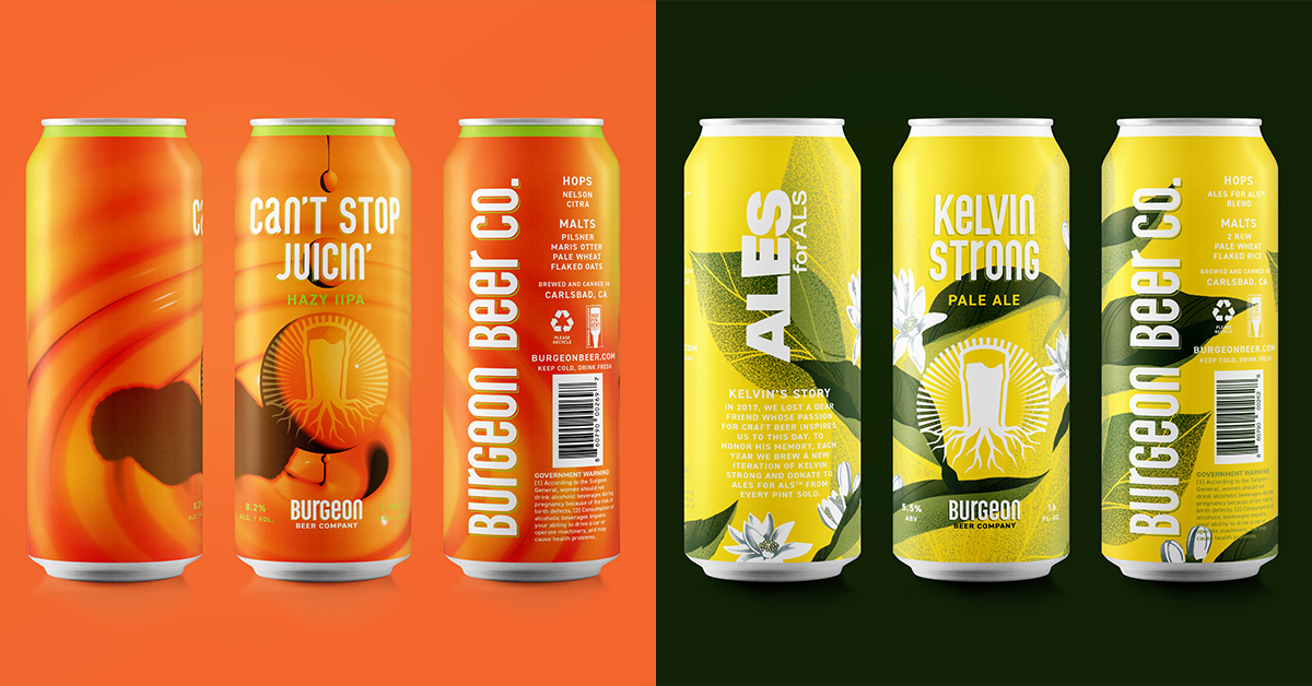 Double Can Release: Can't Stop Juicin' & Kelvin Strong Pale Ale!