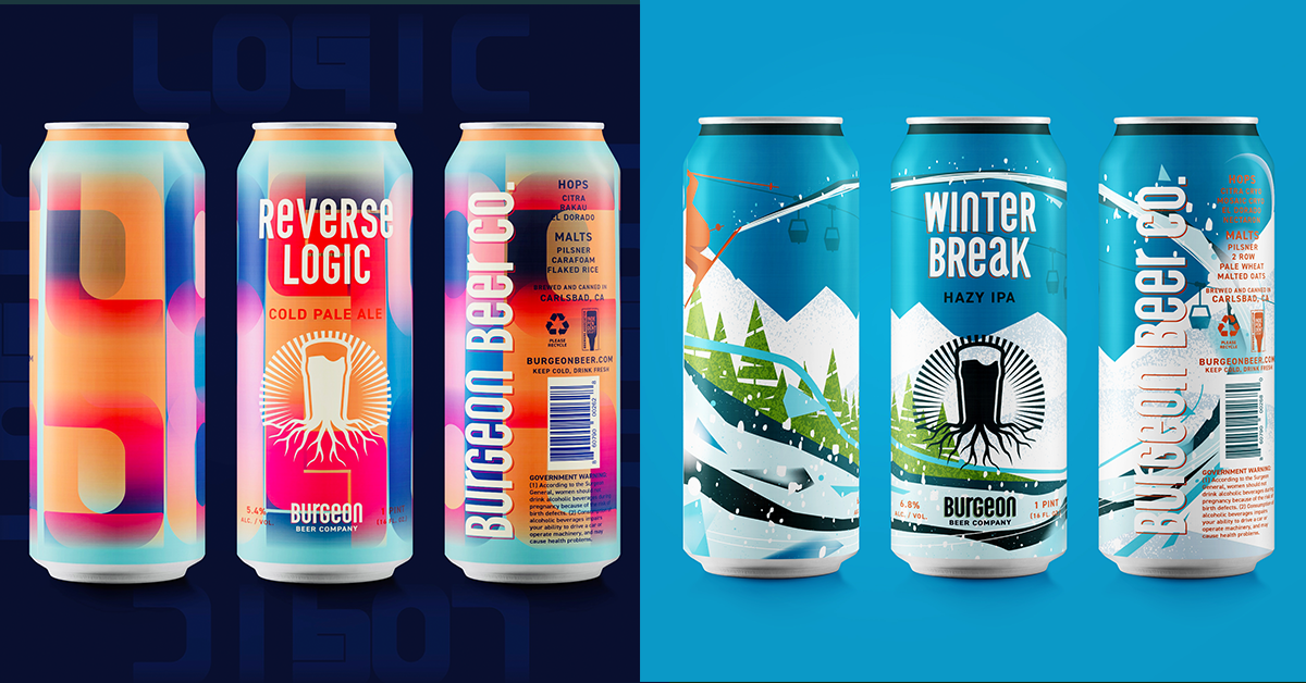 Double Can Release: Reverse Logic Cold Pale Ale & Winter Break Hazy IPA