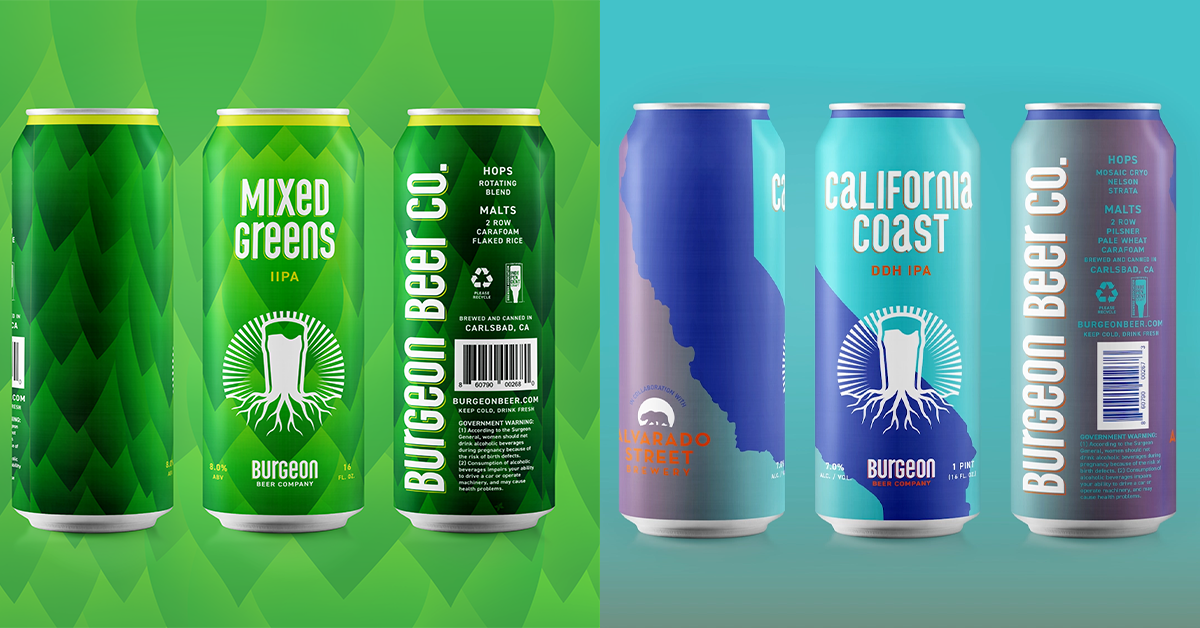 Double Can Release: Mixed Greens IIPA & California Coast DDH IPA!