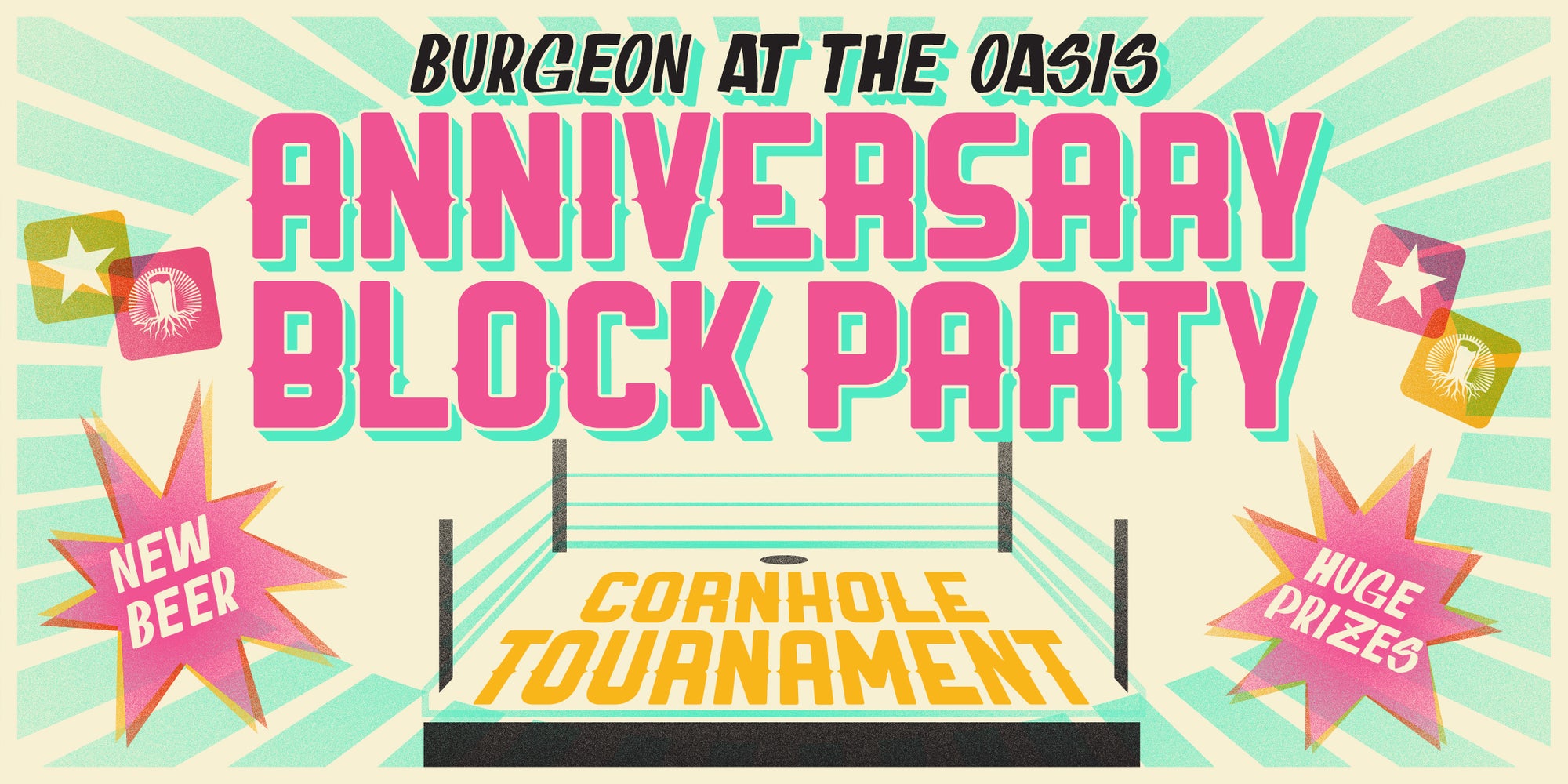 The Oasis Block Party & Cornhole Tournament Registration