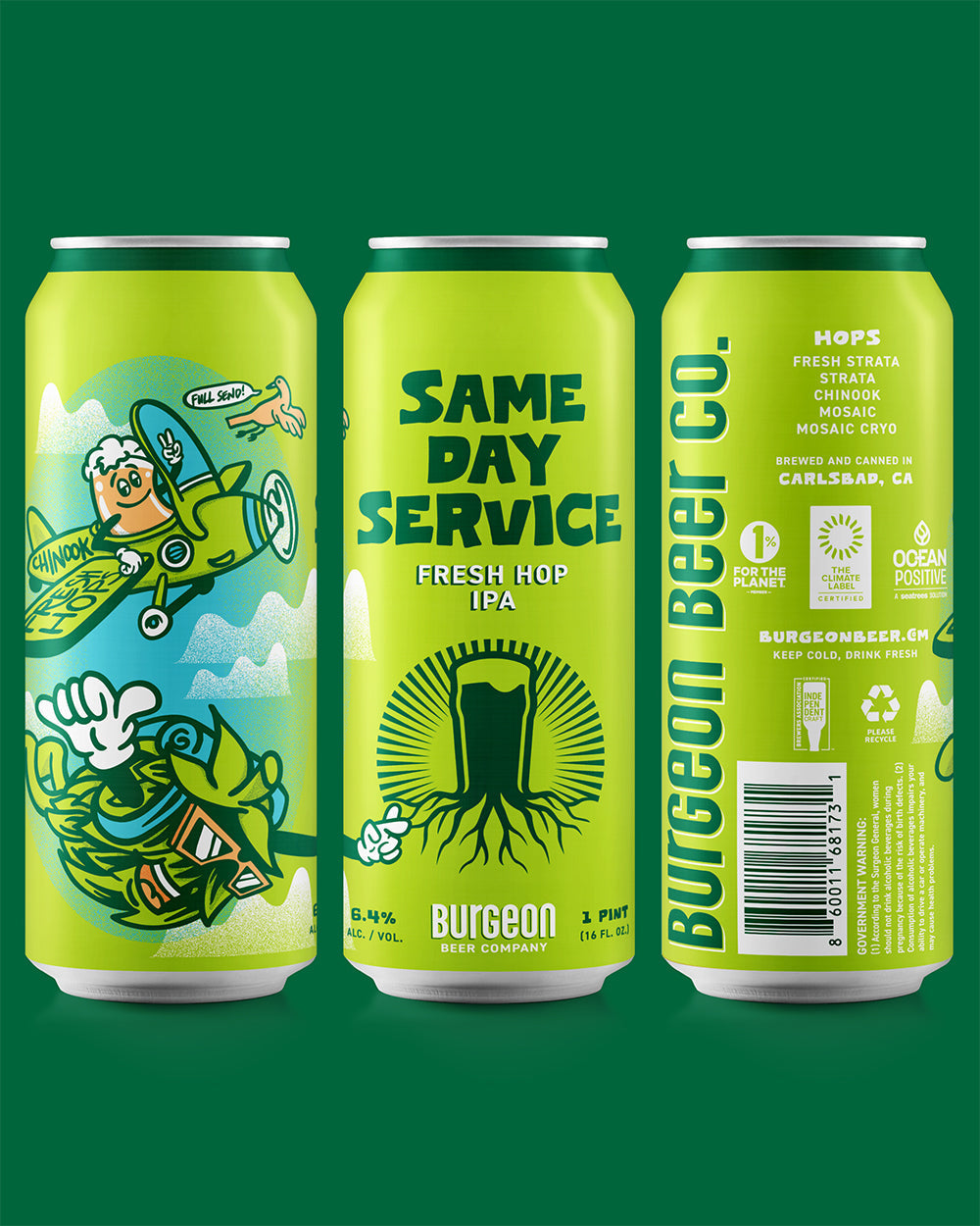 Can Release: Same Day Service Fresh Hop IPA!
