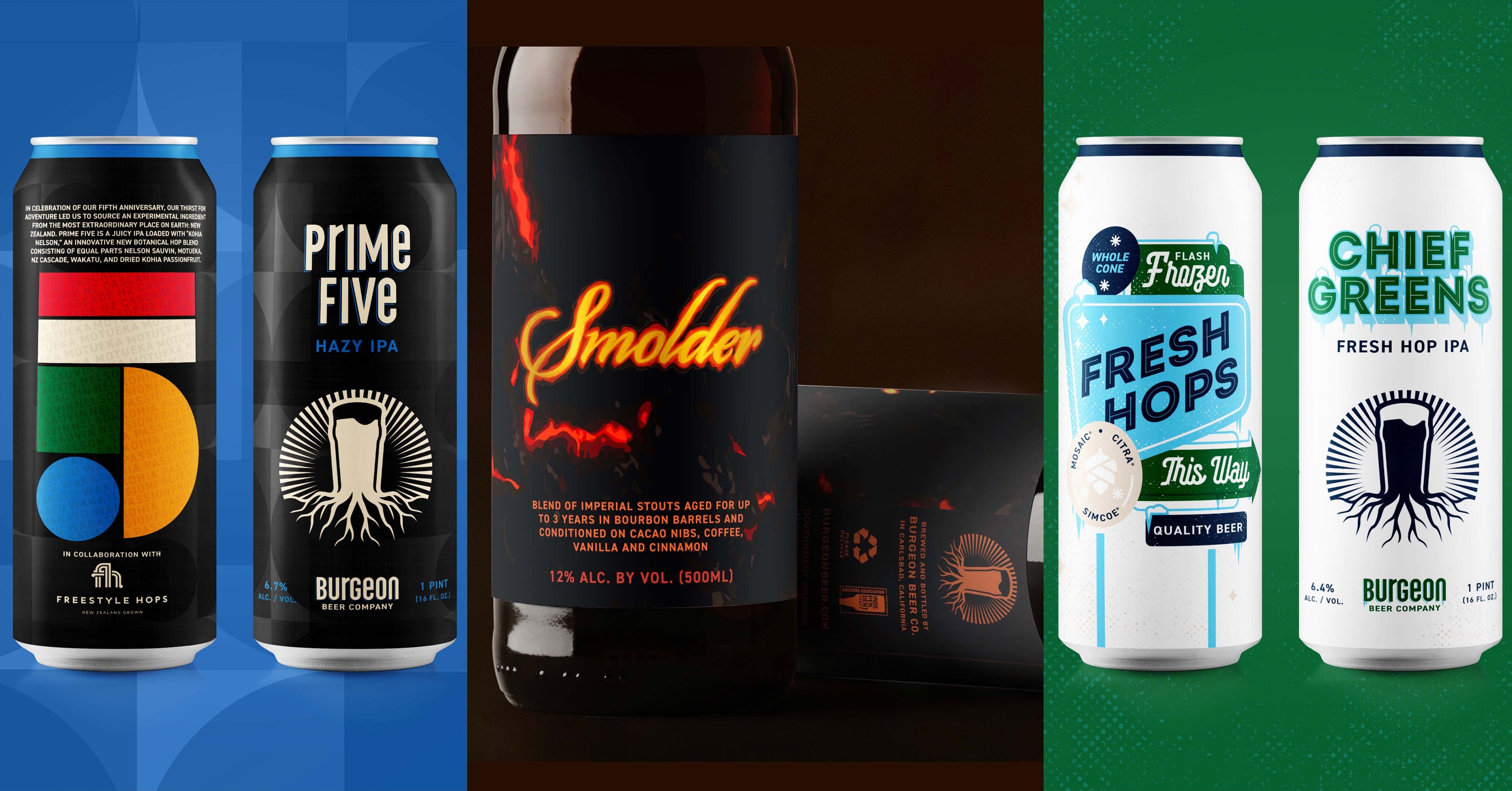 5th Anniversary Releases: Chief Greens, Prime Five, and Smolder!