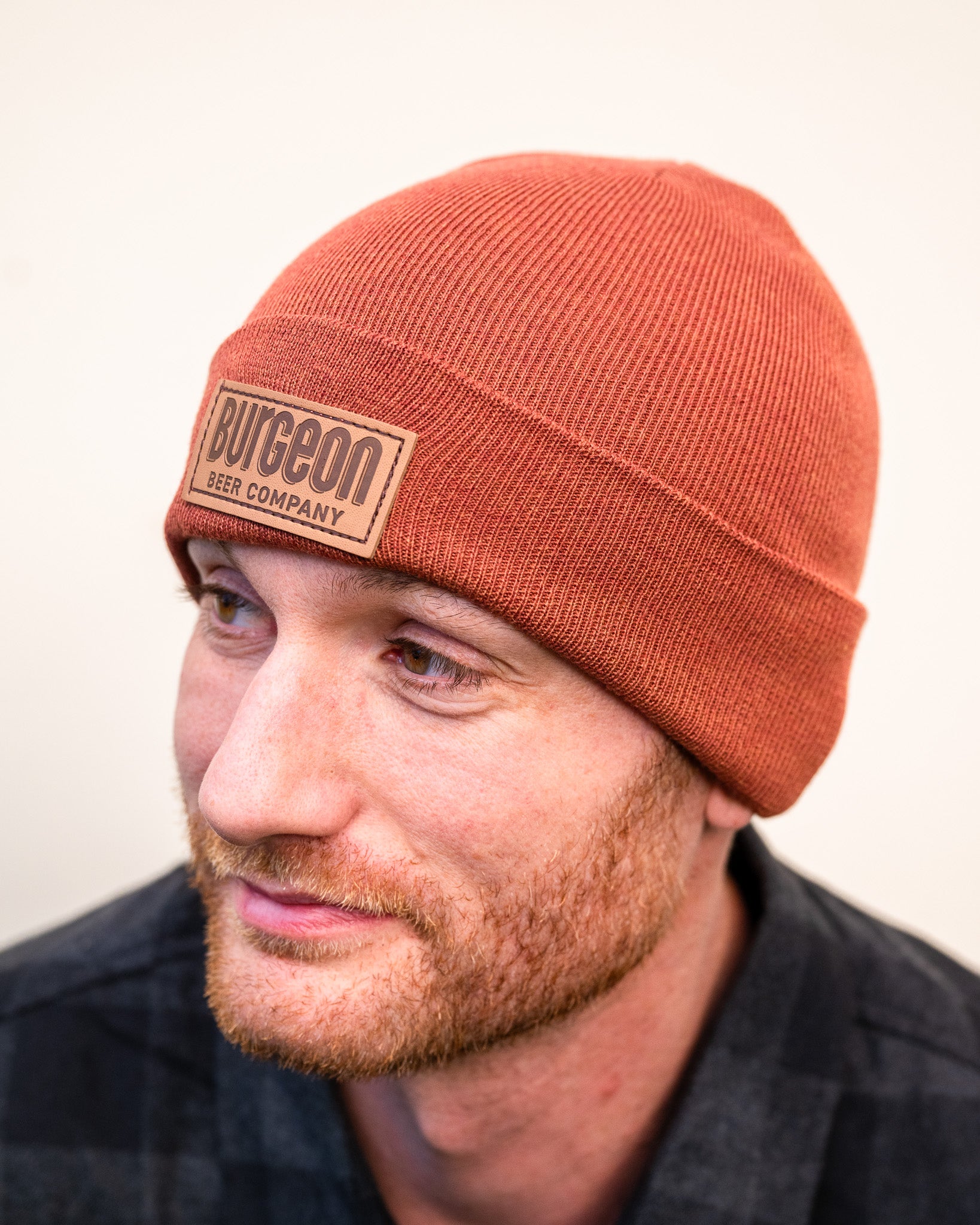 Burgeon Beanie | Brick