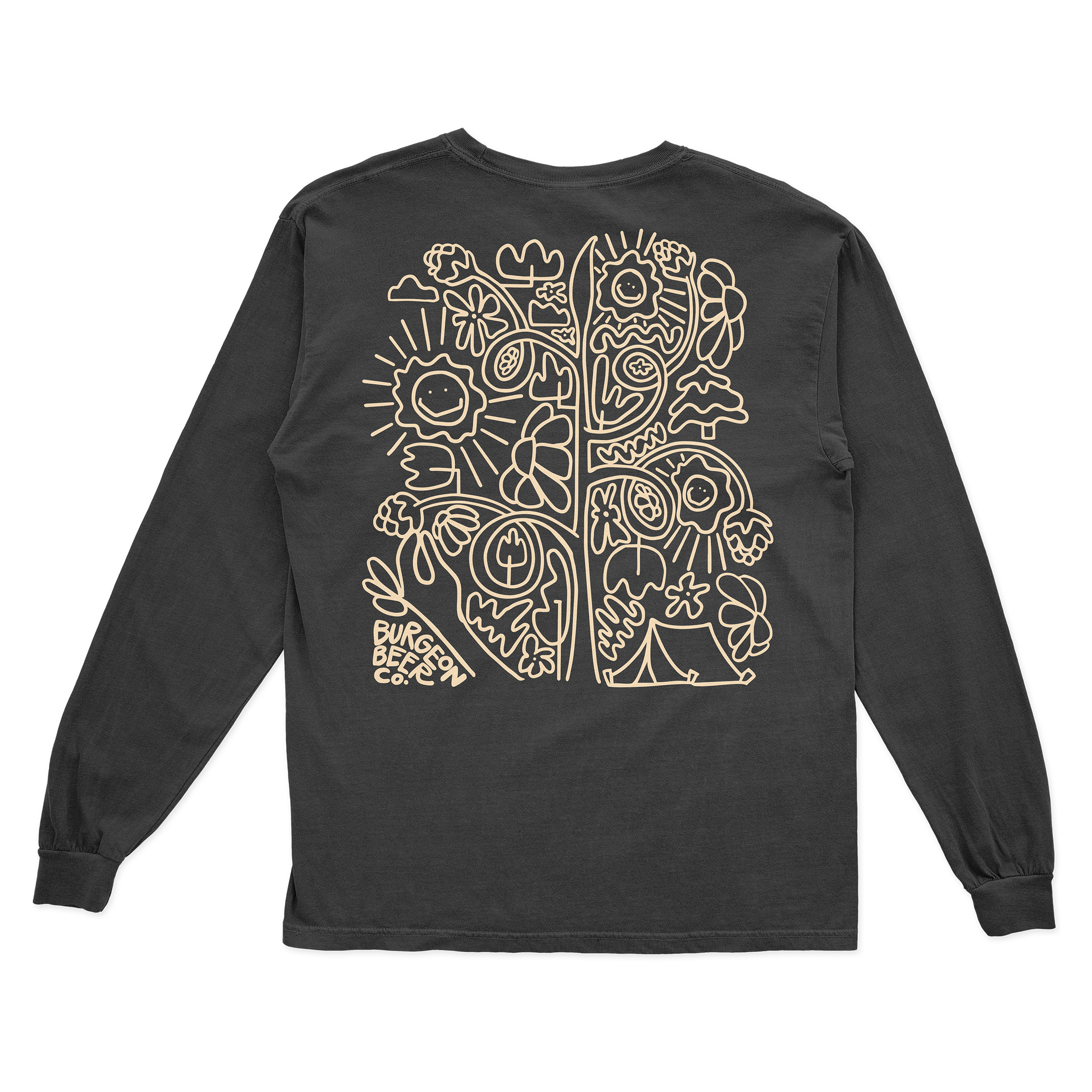 Long Sleeved Tee | Black