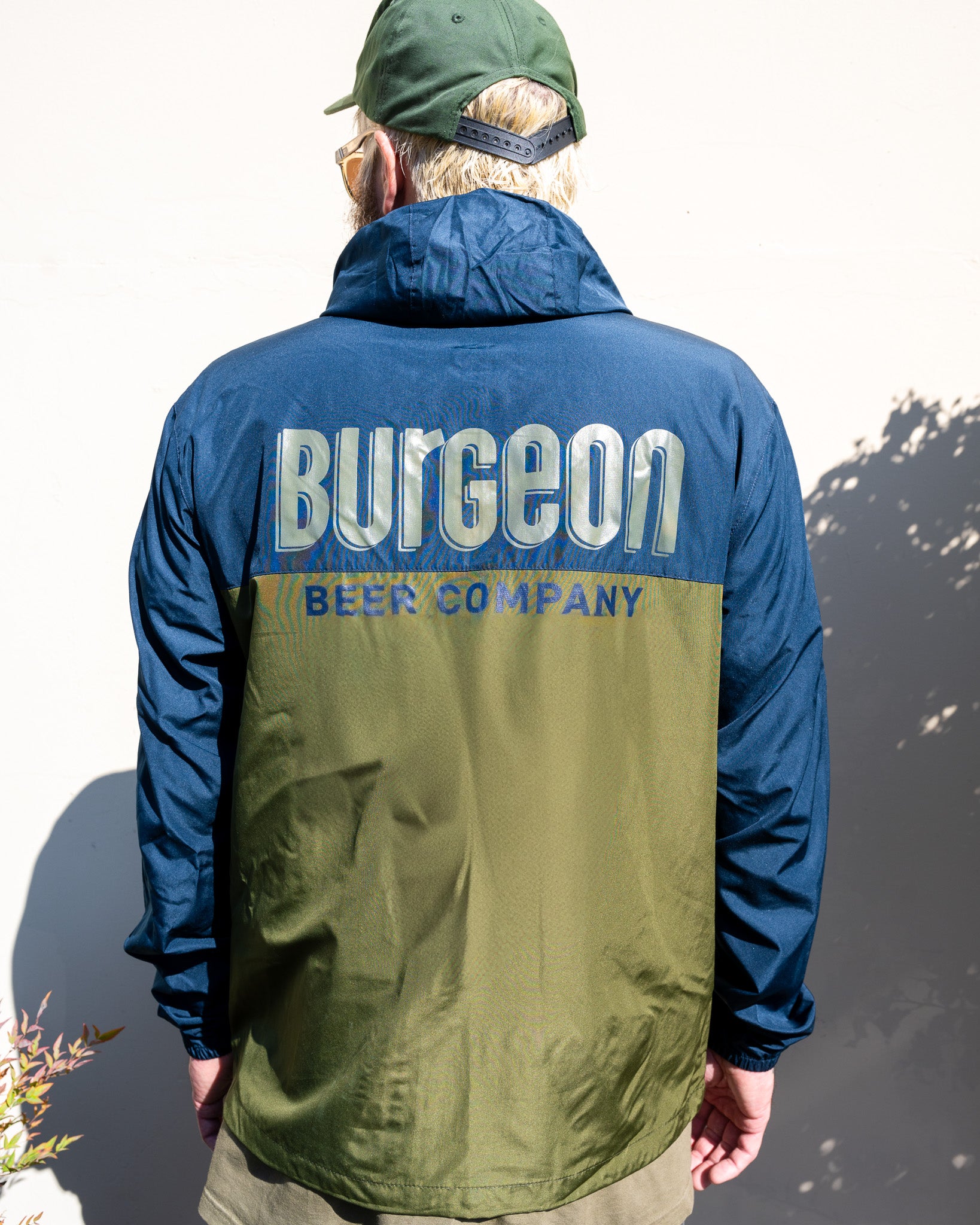 Windbreaker | Navy & Olive