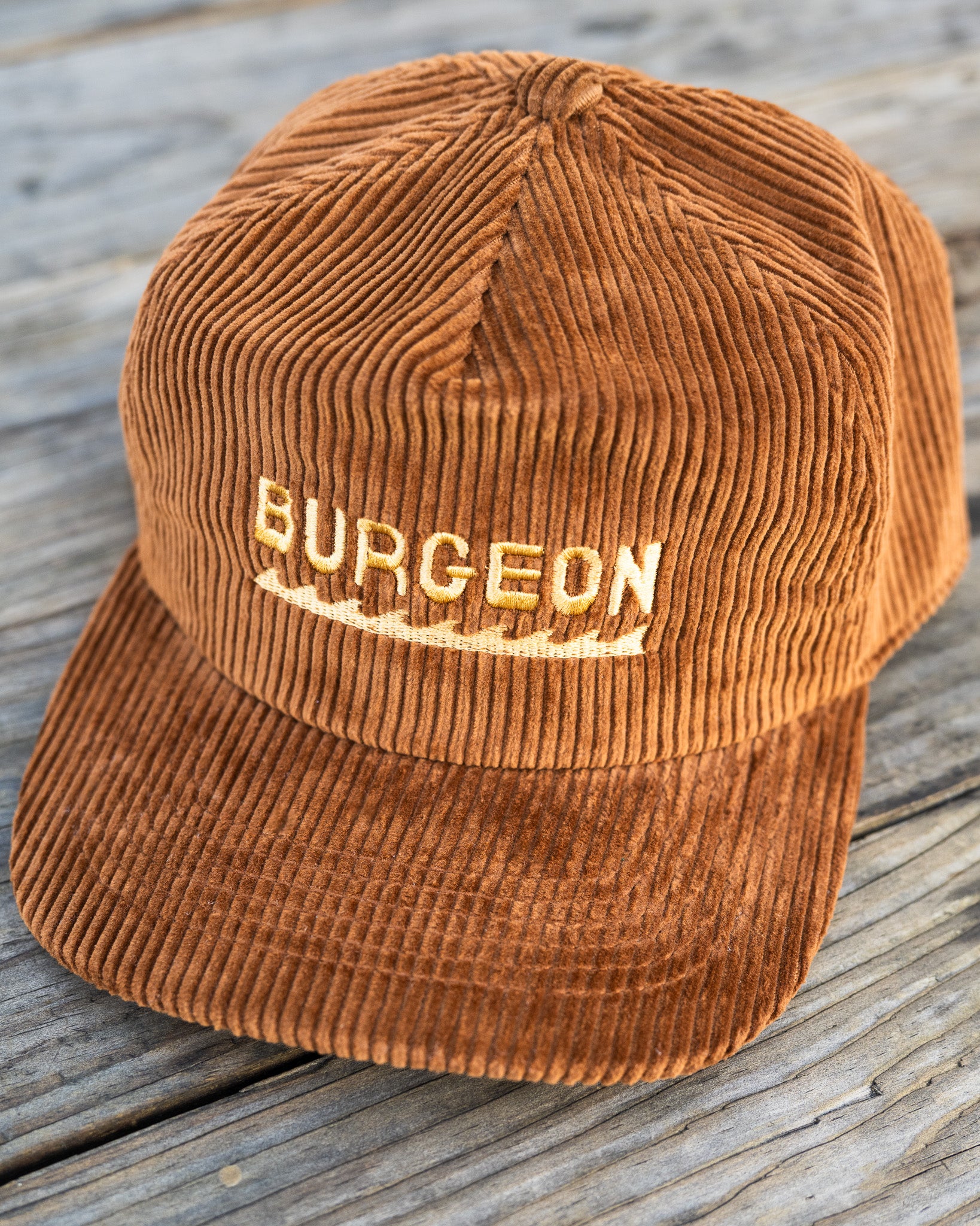Burgeon Corduroy Hat | Rust