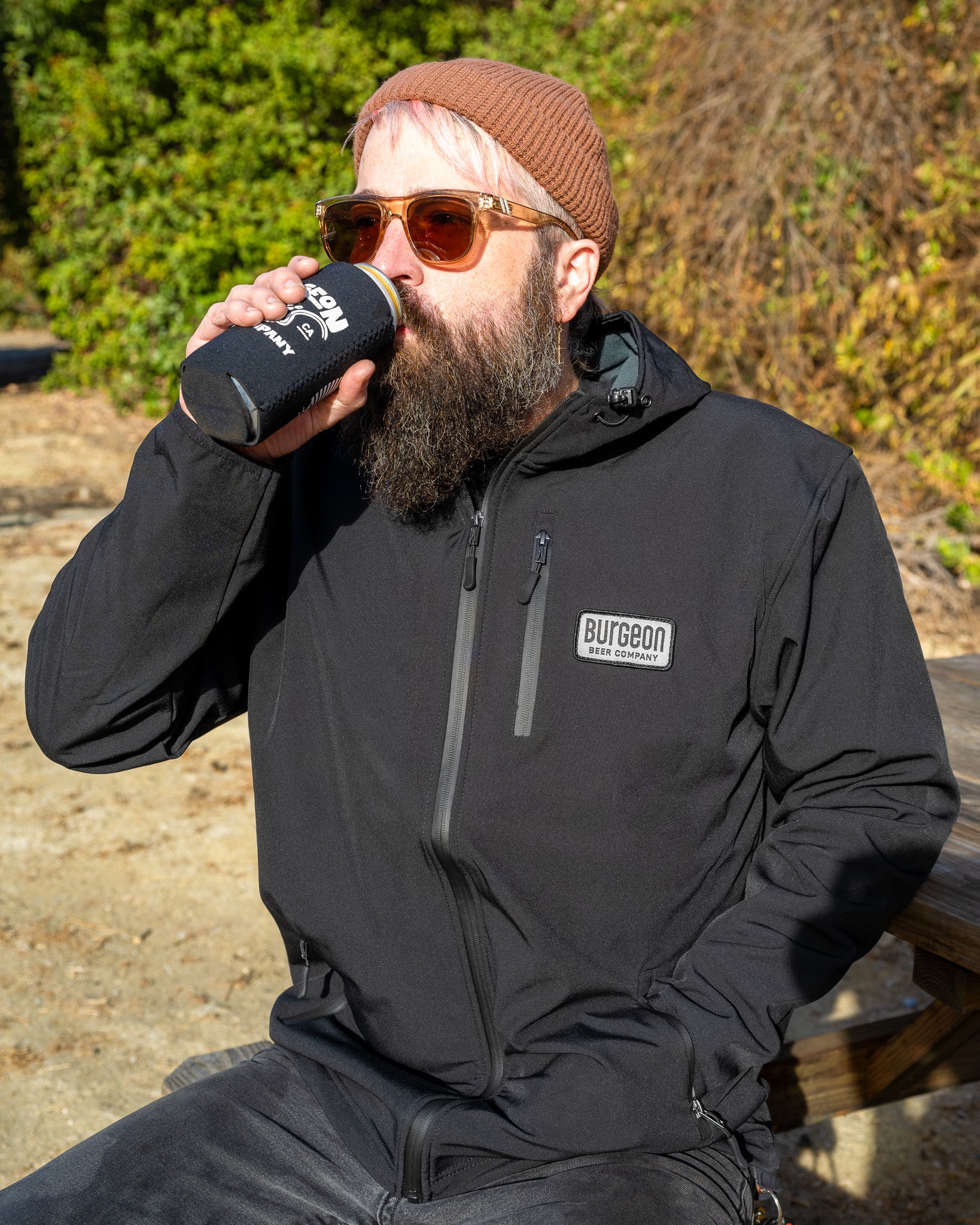 Burgeon Soft Shell Jacket | Black