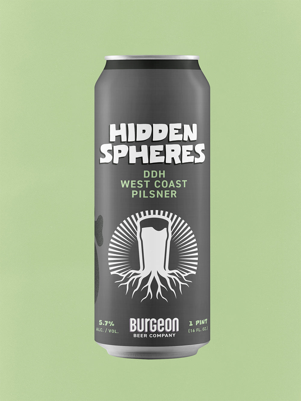 Hidden Spheres DDH West Coast Pilsner - 4 Pack
