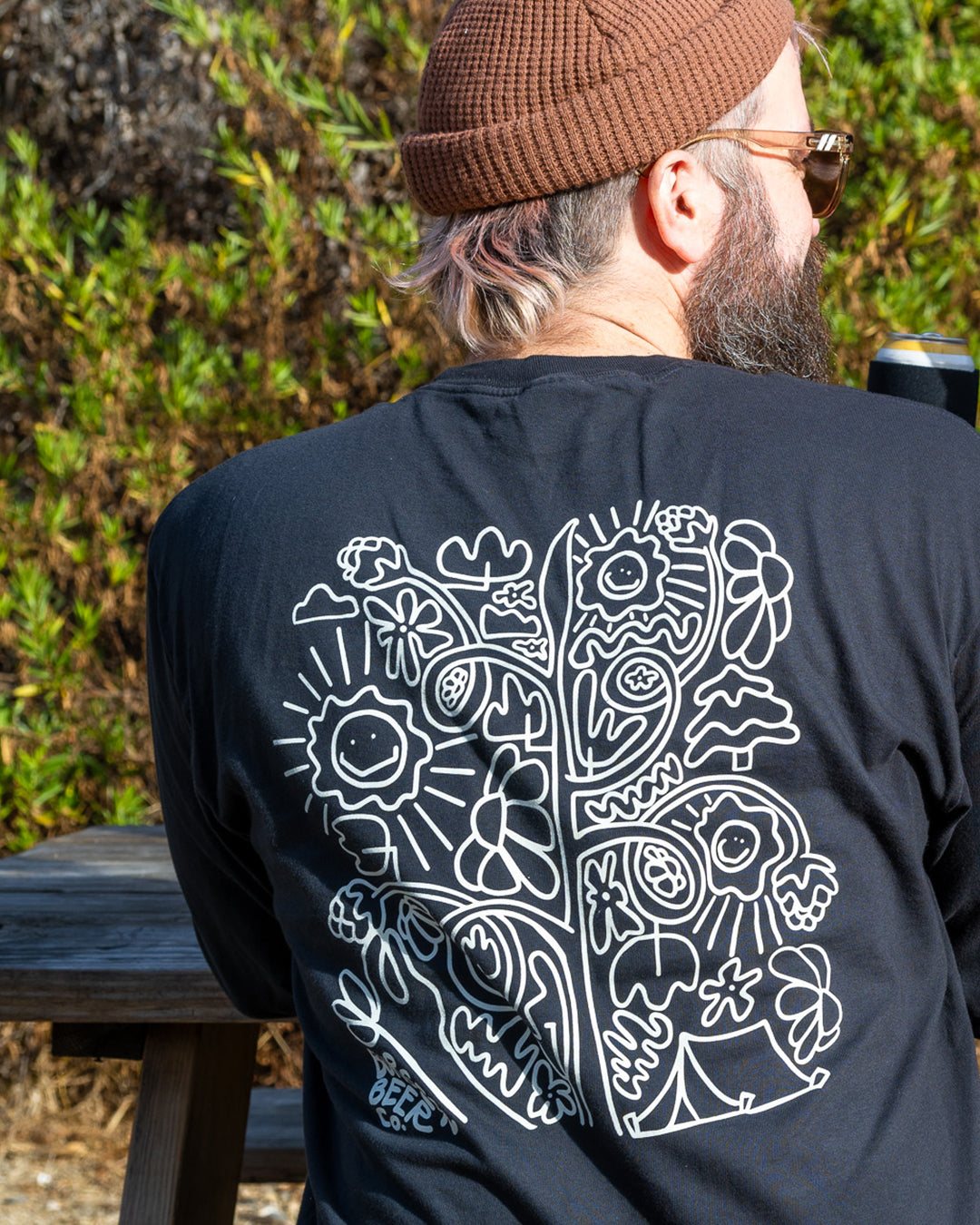 Long Sleeved Tee | Black