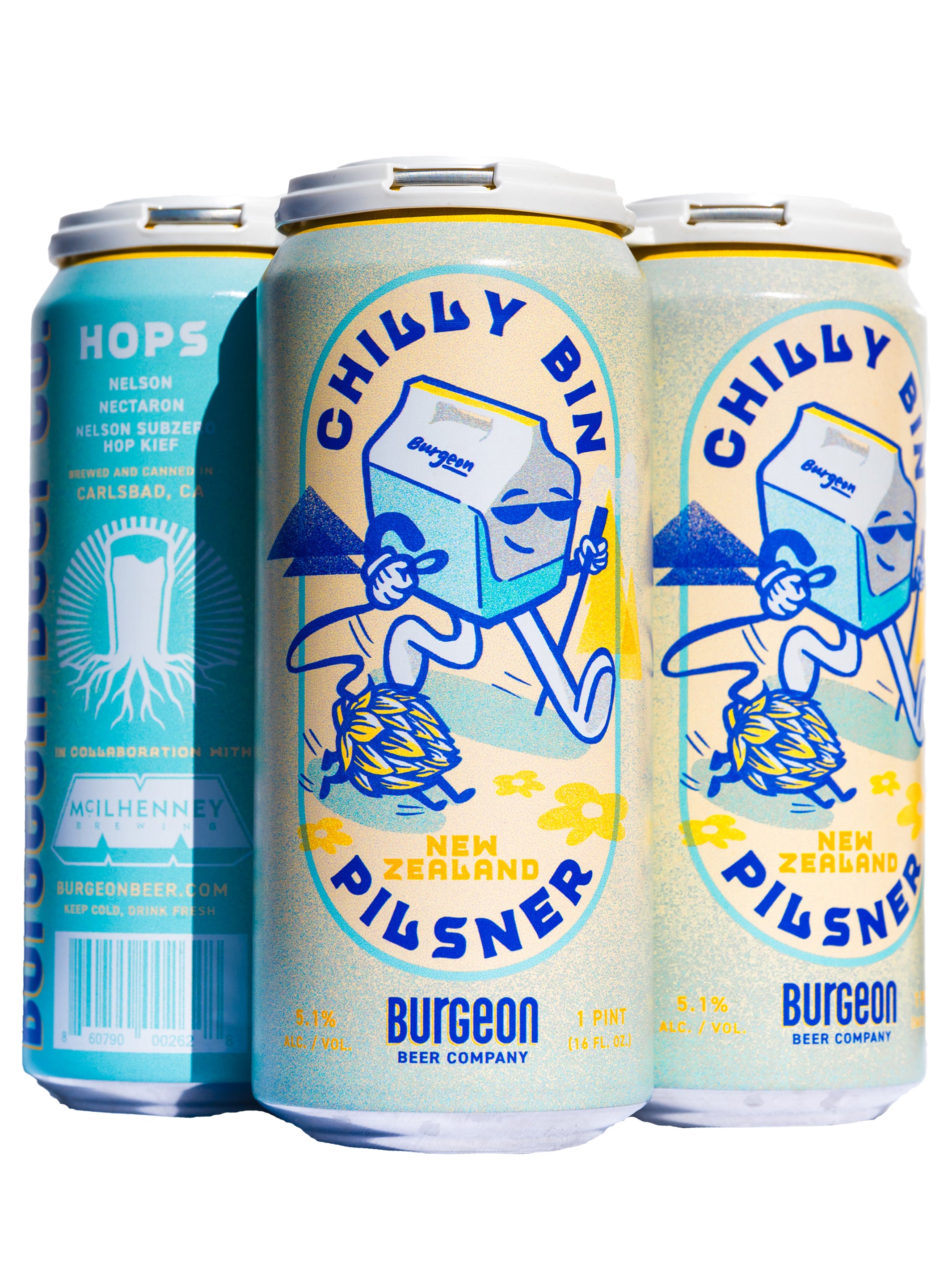 Chilly Bin NZ Pilsner - 4 Pack