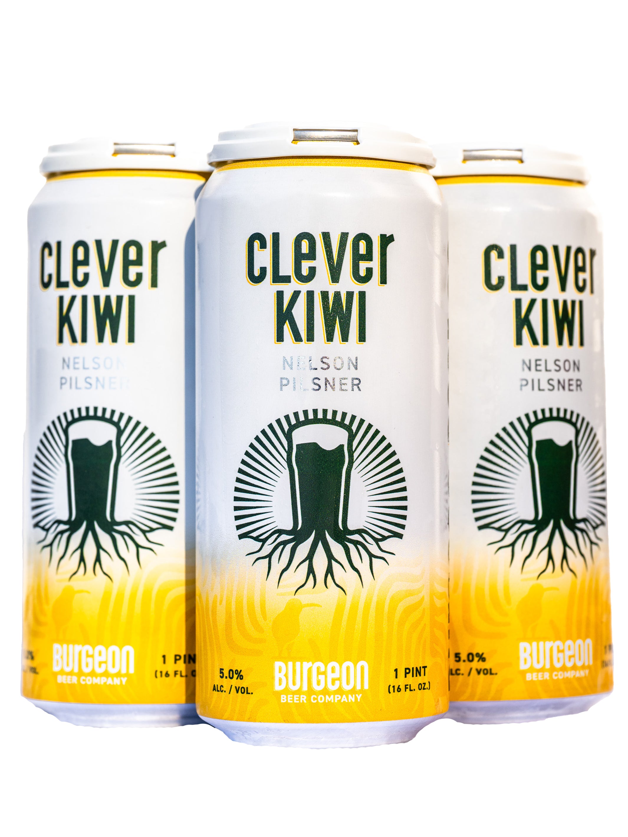 Clever Kiwi Nelson Hopped Pilsner - 4 Pack