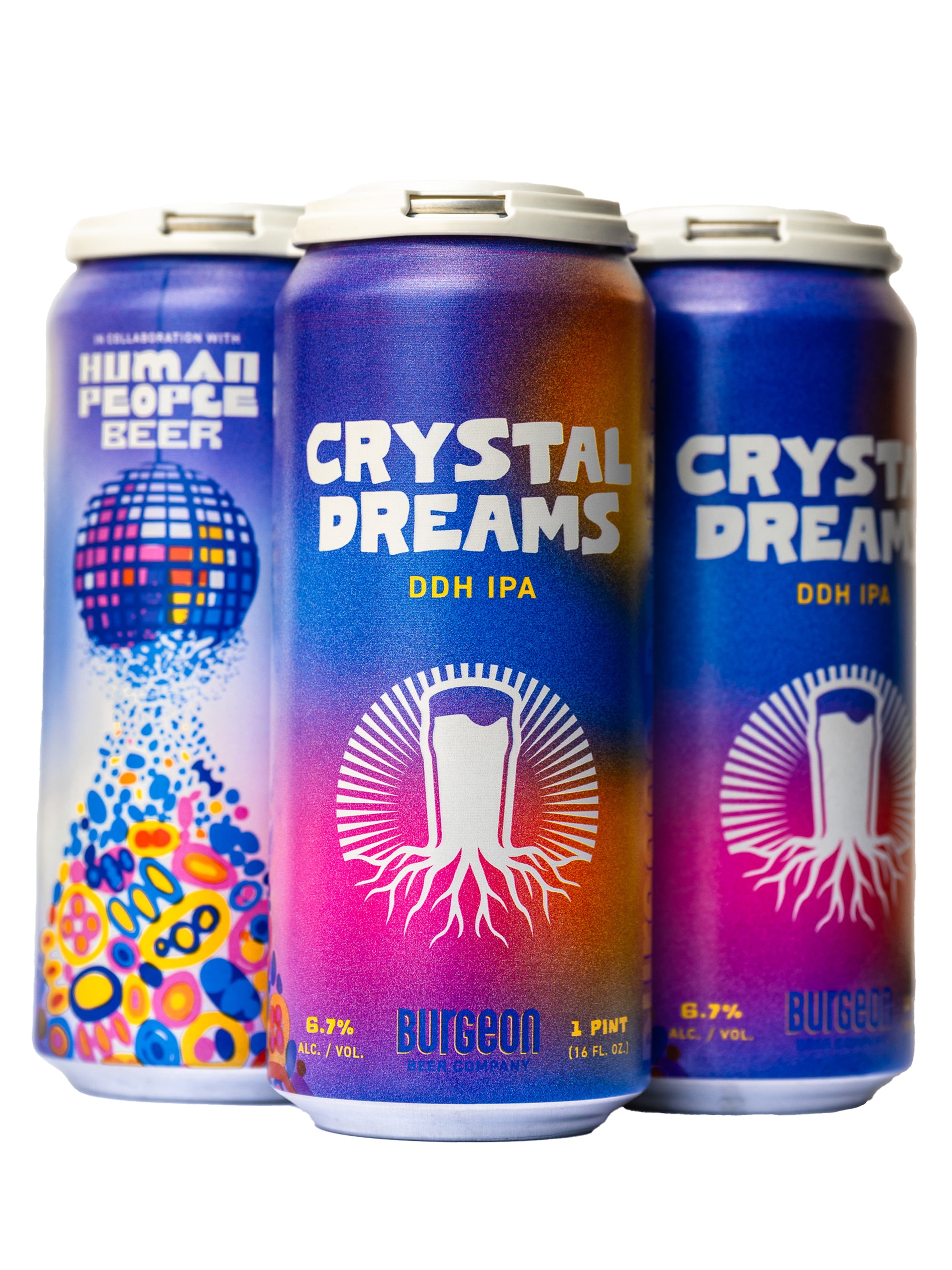 Crystal Dreams DDH IPA collab w/ Human People - 4 Pack