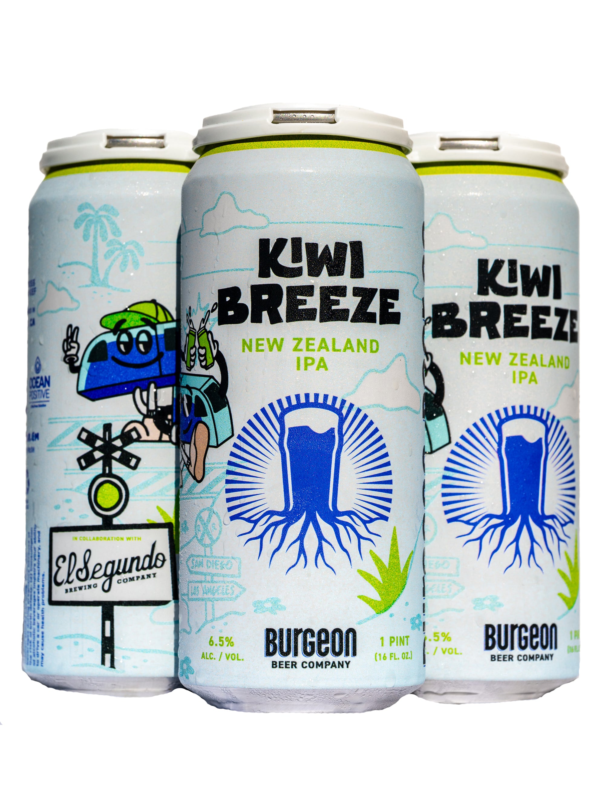 Kiwi Breeze NZ IPA collab w/ El Segundo - 4 Pack