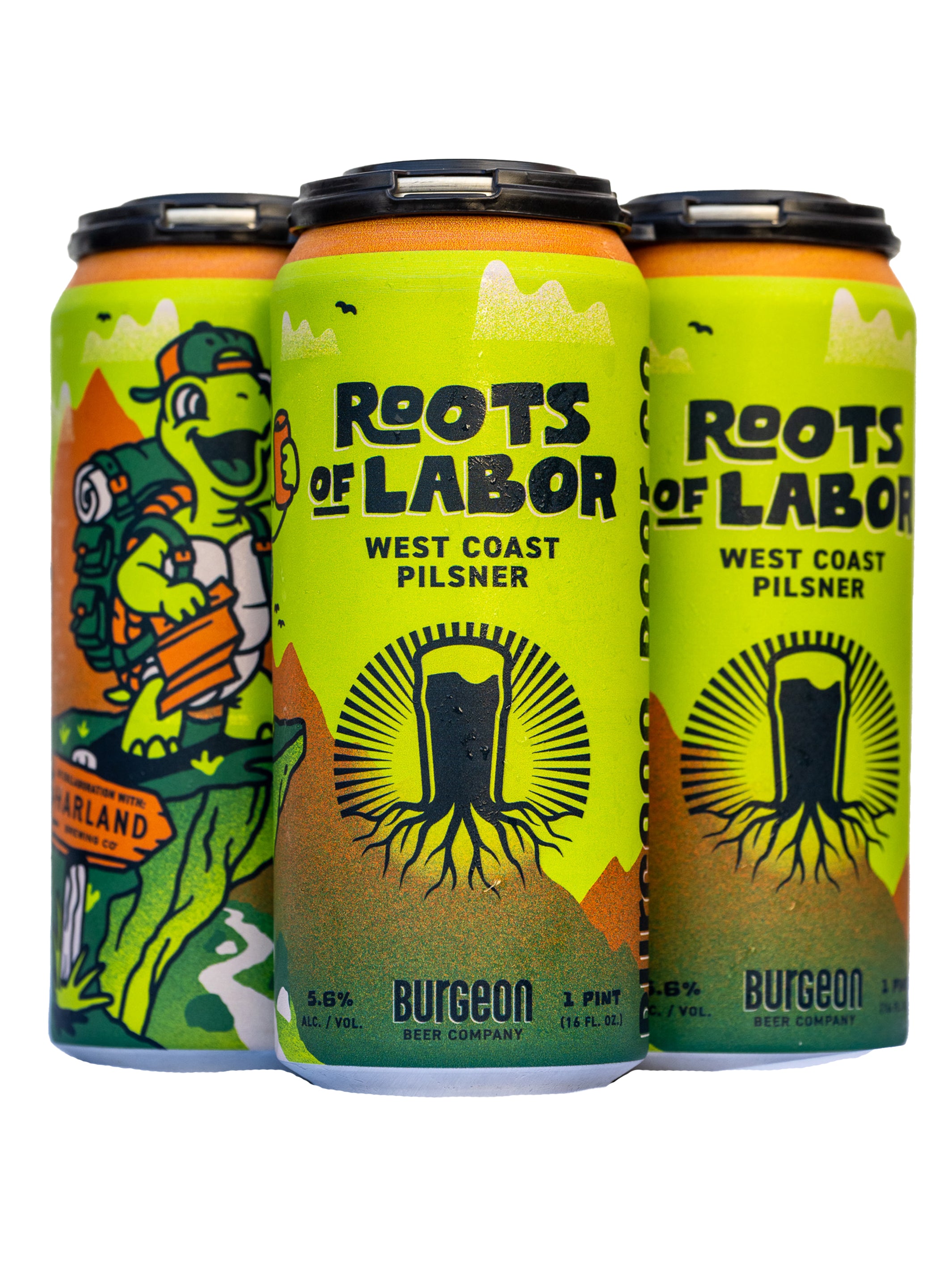 Roots of Labor West Coast Pilsner - 4 Pack