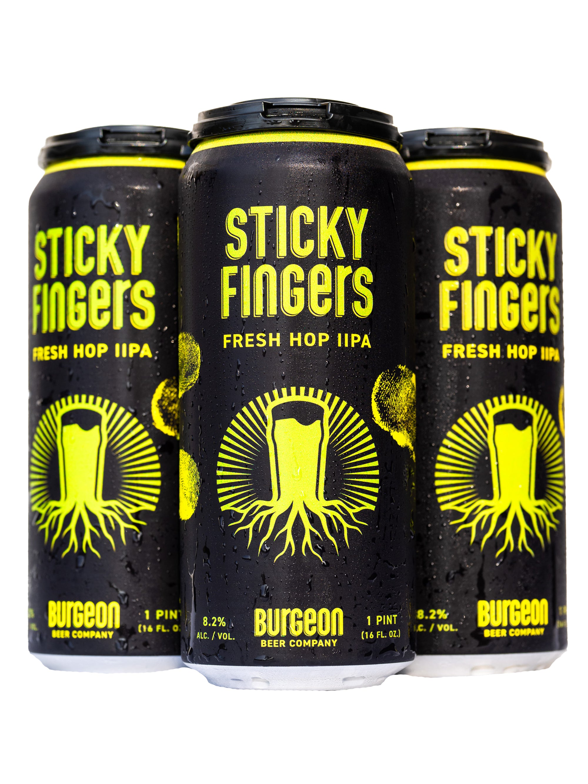 Sticky Fingers Fresh Hop DIPA - 4 Pack