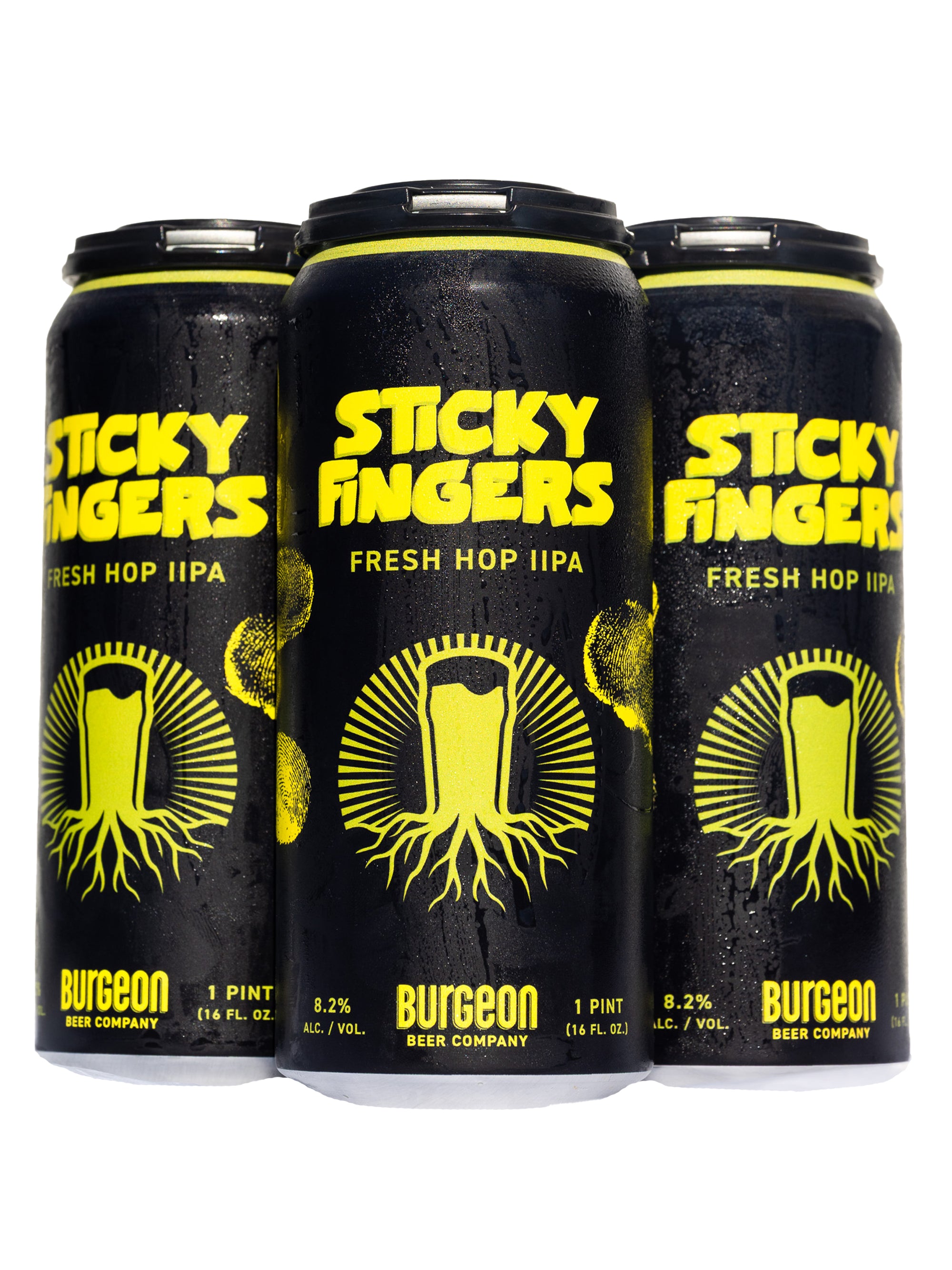 Sticky Fingers Fresh Hop DIPA - 4 Pack