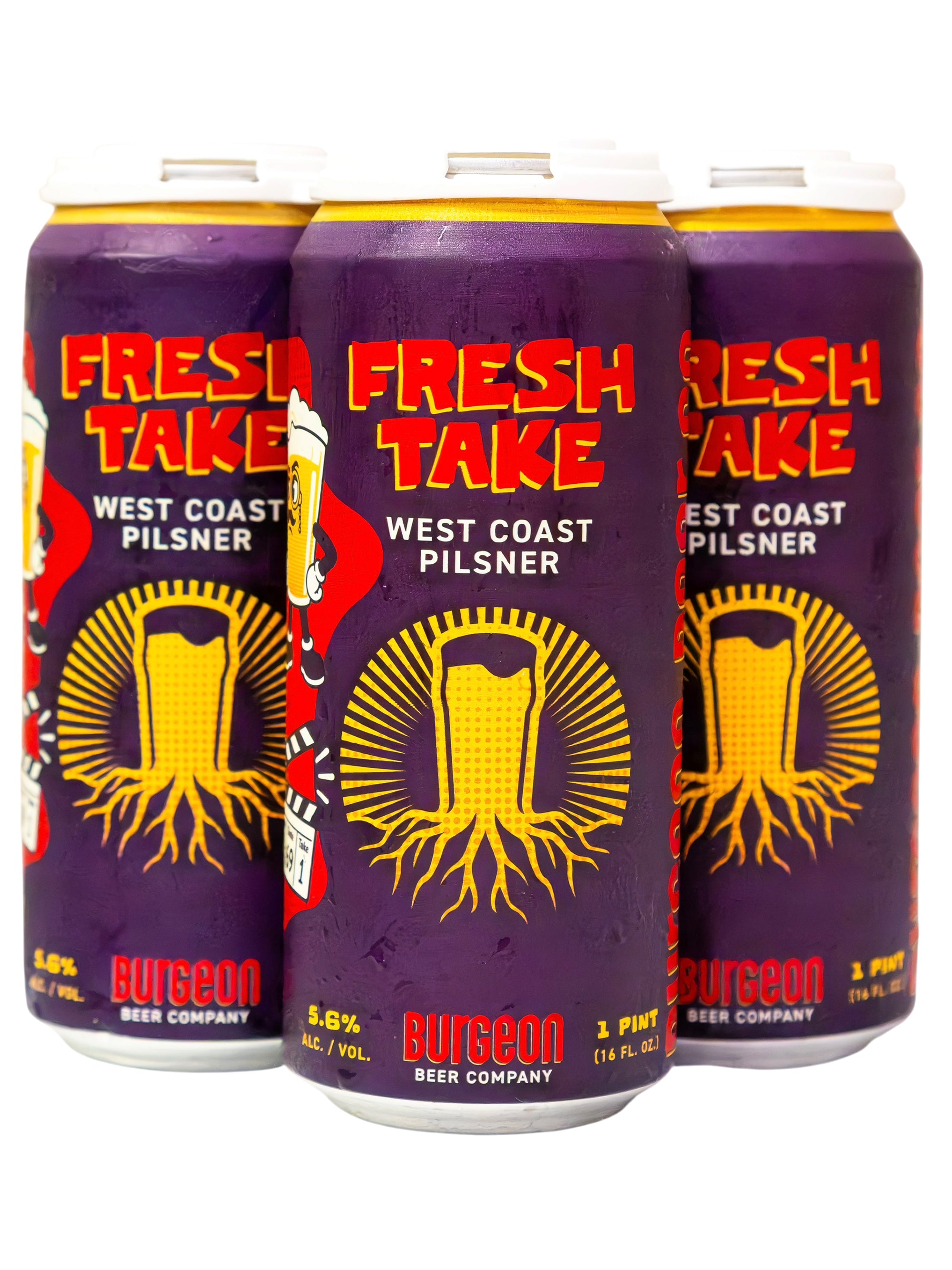 Fresh Take West Coast Pilsner - 4 Pack