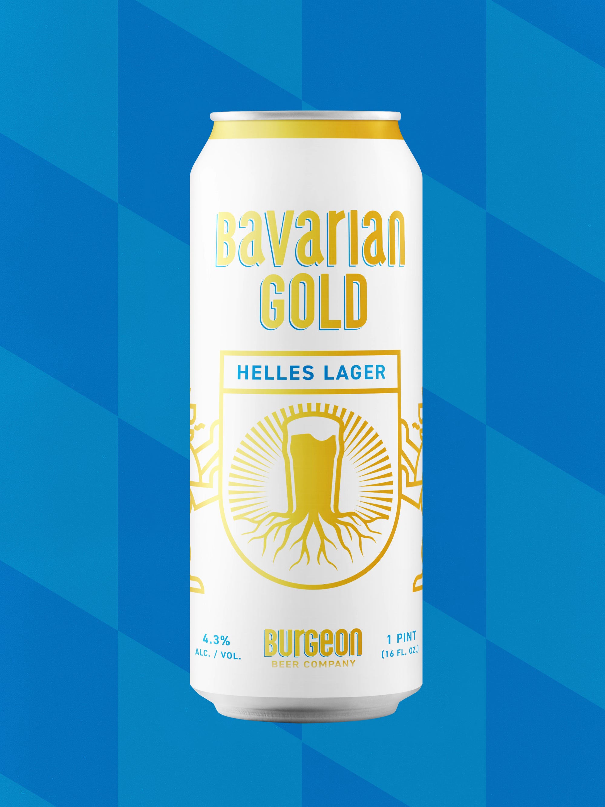 Bavarian Gold Helles Lager - 4 Pack