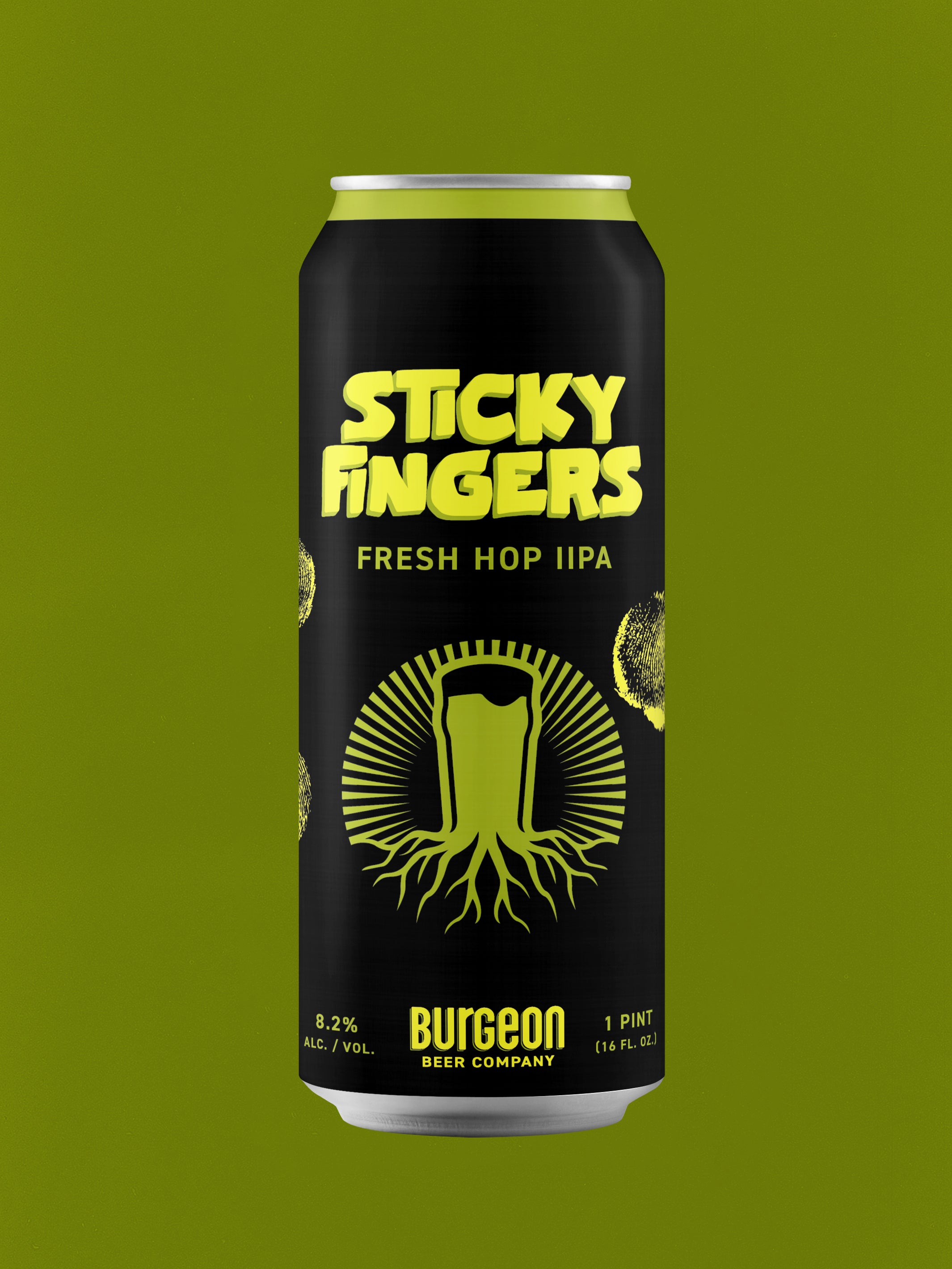 Sticky Fingers Fresh Hop DIPA - 4 Pack