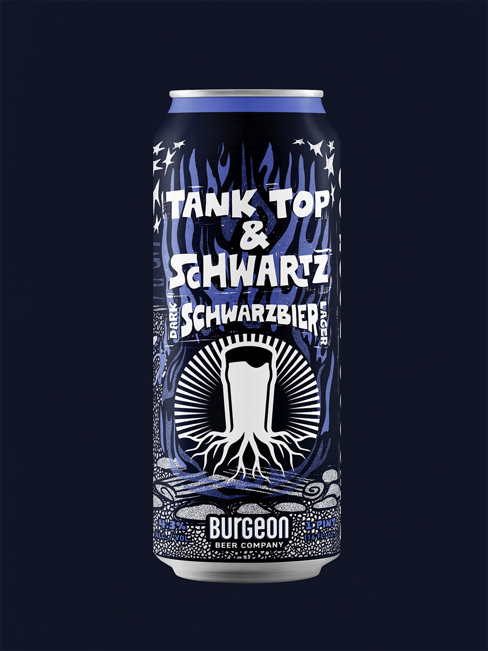 Tank Top & Schwartz Schwarzbier collab w/ Human People - 4 Pack