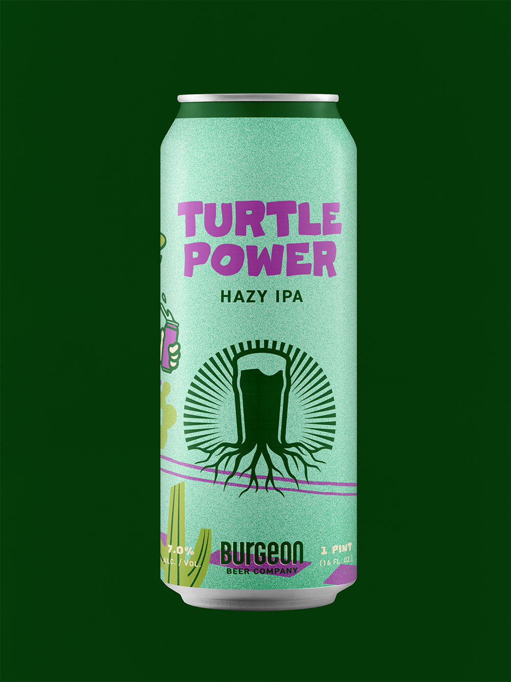 Turtle Power Hazy IPA - 4 Pack