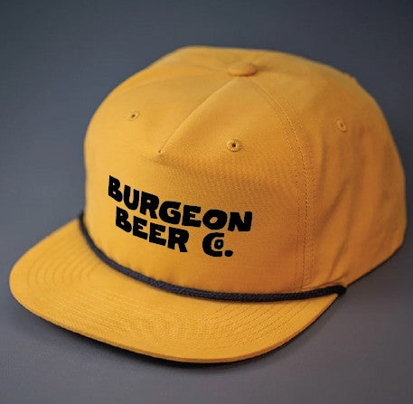 Cascade Rope Hat - mustard